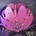 Кристален пеещ полилей 4xE14+RGB LED + MP3 + BLUETOOTH, ХРОМ Модел:1305/4 CH