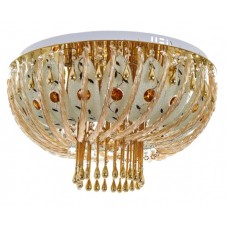Кристален полилей, злато, 8x40w+led rgb, 1836/60 GD